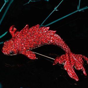FERNANDO STYLE Boucheron Inspired Goldfish Brooch